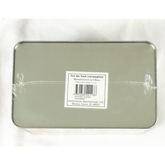 Vtg Coca Cola 100 Years Of The Bottle Tin Box w/ Recipe Cards New Sealed - Picture 7 of 7